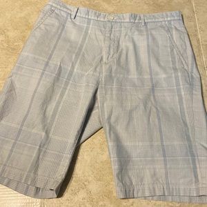 Calvin Klein Pastel Plaid Golf Shorts